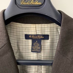 Brooks brothers size 8 brown/grey blazer